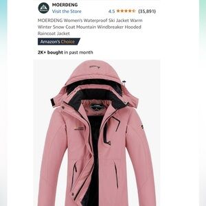 Winter ski jacket, worn once and in great condition.